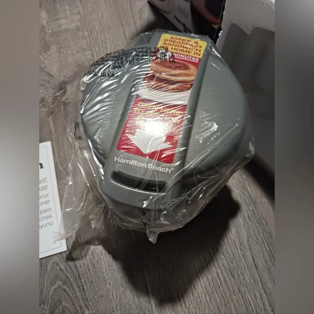 EUC Hamilton beach breakfast sandwich maker